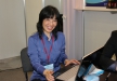 Ying Qian - The Head of ABColor company at the international exhibition BUSINESS-INFORM 2012