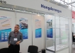 The booth of Hongderongye company at the exhibition BUSINESS-INFORM 2012