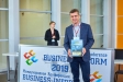 The Head of the Bulat company, Sergey Kuzin, receives The Prize for winning the nomination 